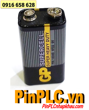 GP SUPERCELL 1604S _Pin vuông 9v GP SUPERCELL 1604S Super Heavy Duty chính hãng